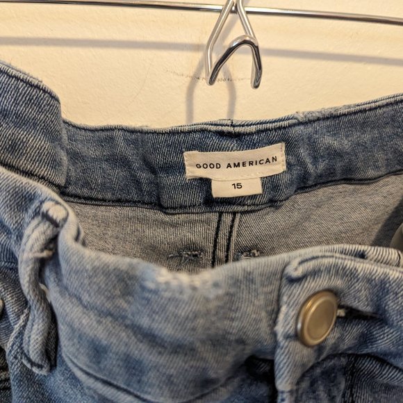 Good American Good Straight Split Pocket Jeans - Picture 4 of 16